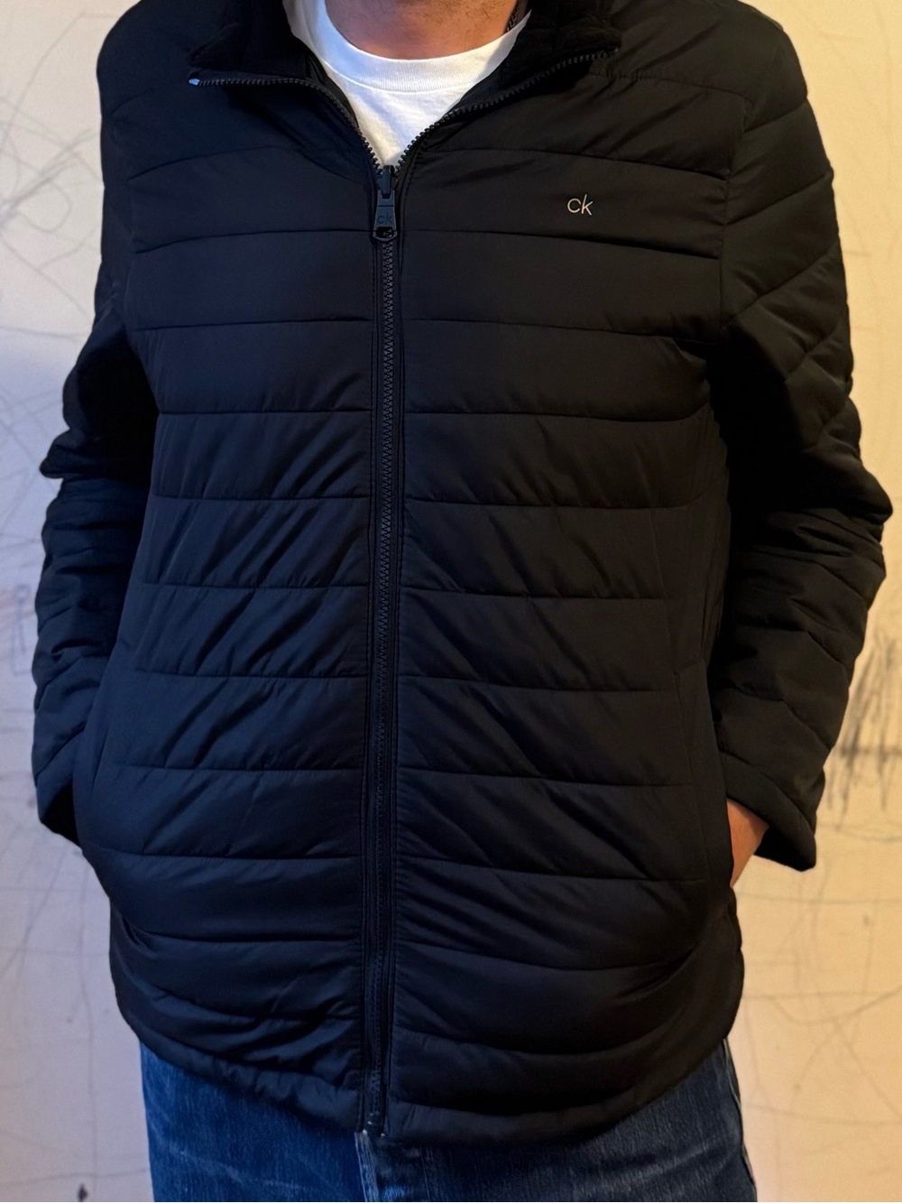 Calvin Klein Men’s 3-in-1 Quilted Inner Jacket / Puffer